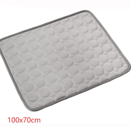 Stay Cool This Summer with Our Pet Dog and Cat Ice Silk Cooling Nest Pad