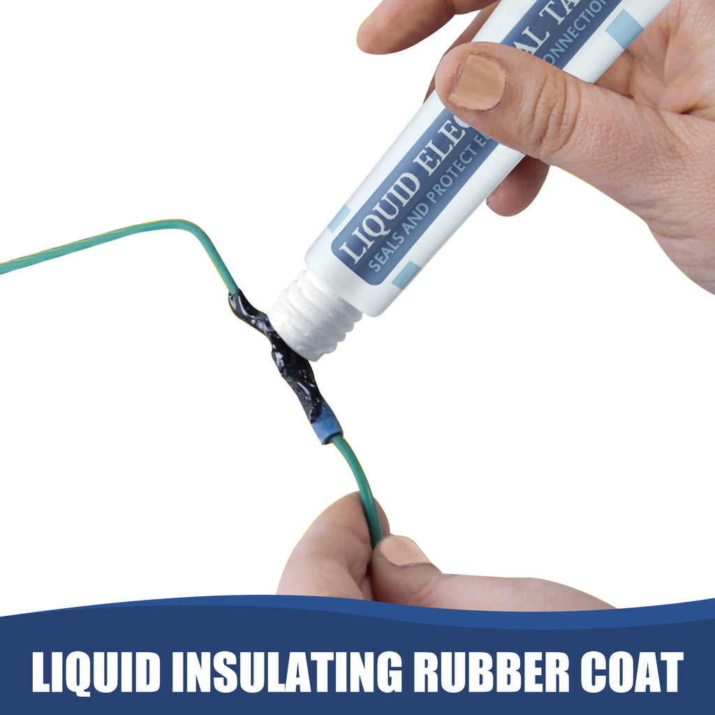 Jue-Fish Liquid Insulating Tape (White 30ml), Lithium Battery Sealant, Waterproof Bonding, Flame-Retardant And High-Temperature Resistant Circuit Board