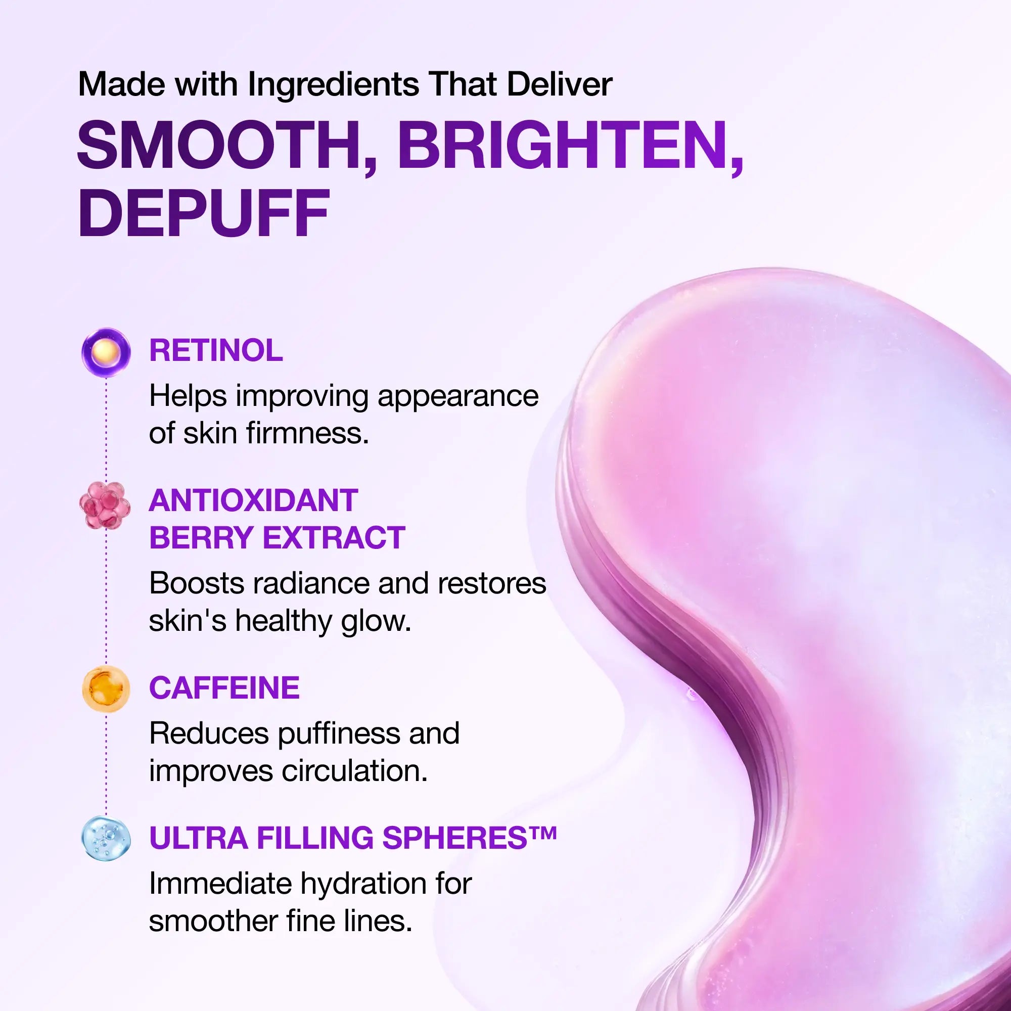 Revitalize Your Eyes with Anua Retinol Berry Eye Patches - 60 Count for Youthful, Bright Skin in Just 10 Minutes!