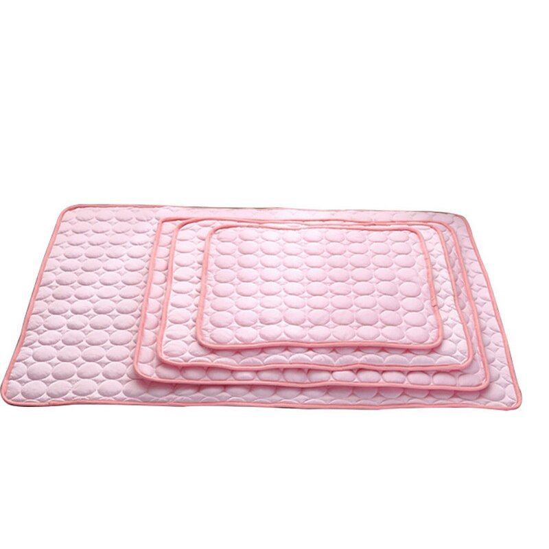 Stay Cool This Summer with Our Pet Dog and Cat Ice Silk Cooling Nest Pad