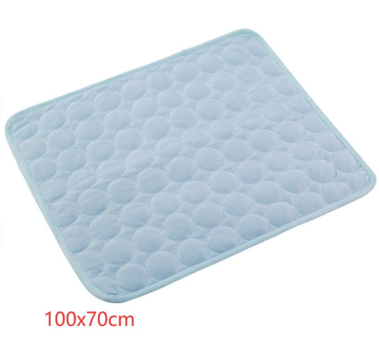Stay Cool This Summer with Our Pet Dog and Cat Ice Silk Cooling Nest Pad
