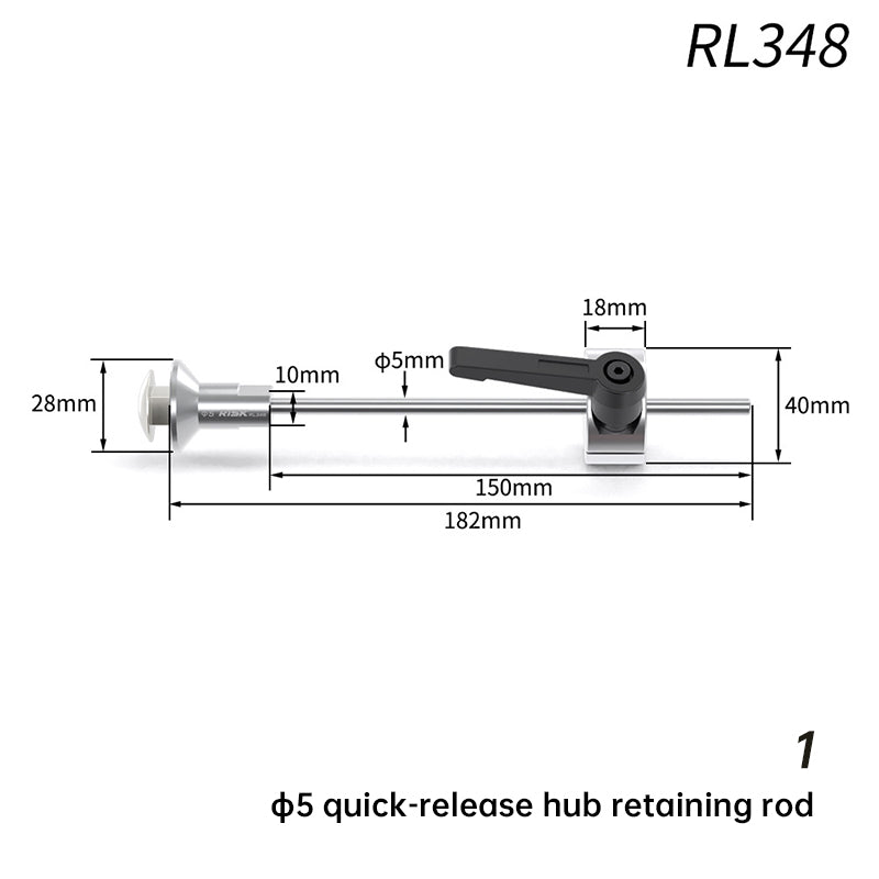 RISK Bike Wheel Repair Vise – Heavy Duty Hub Holder for Freewheel & Cassette Maintenance (MTB/Road)