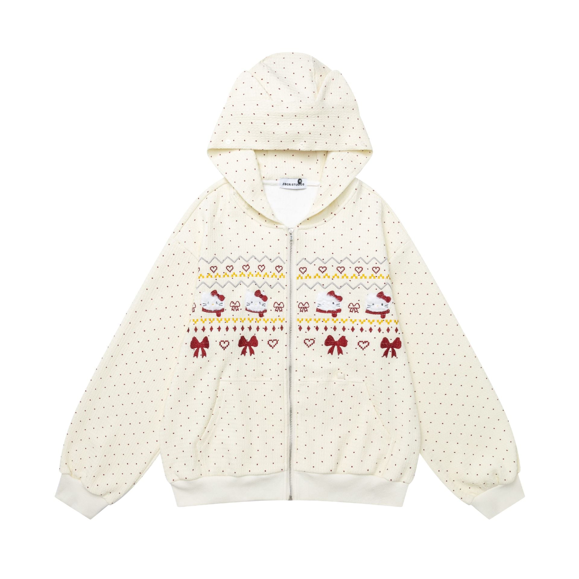 Dopamine wave point hoodie