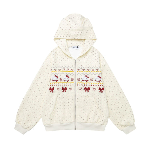 Dopamine wave point hoodie