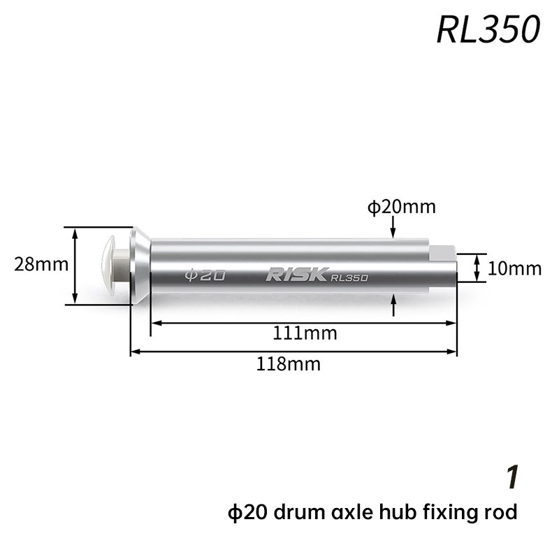RISK Bike Wheel Repair Vise – Heavy Duty Hub Holder for Freewheel & Cassette Maintenance (MTB/Road)