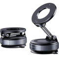 360° Adjustable Rotating Folding Magnetic Phone Holder Vacuum Suction Mag Stand for Car Navigation Gym Kitchen - Universal GPS Streaming Bracket
