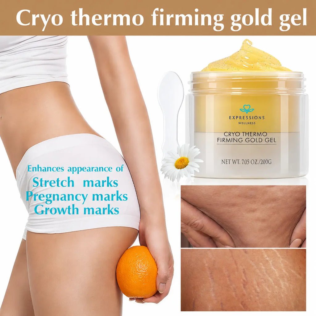 15-Day Fast-Acting anti Cellulite Sculpting & Tightening Burn Gold Massage Cream | Cryo Thermo Cellulite Remover for Legs ,Belly & Arm| Welleness，Refreshing Formula | Unisex Body Contouring Treatment for Men & Women |200 G #Tiktokshopbacktoschool