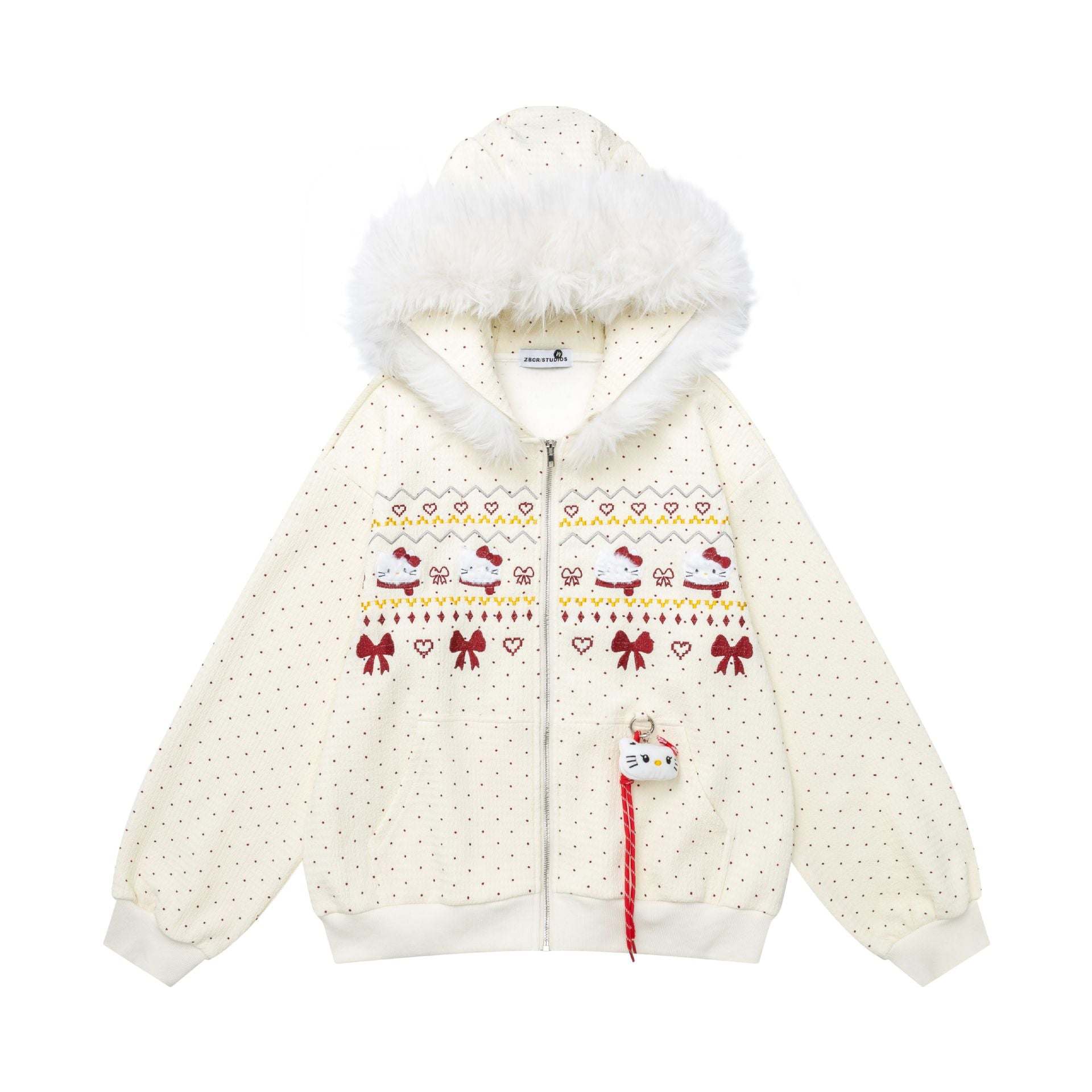 Dopamine wave point hoodie