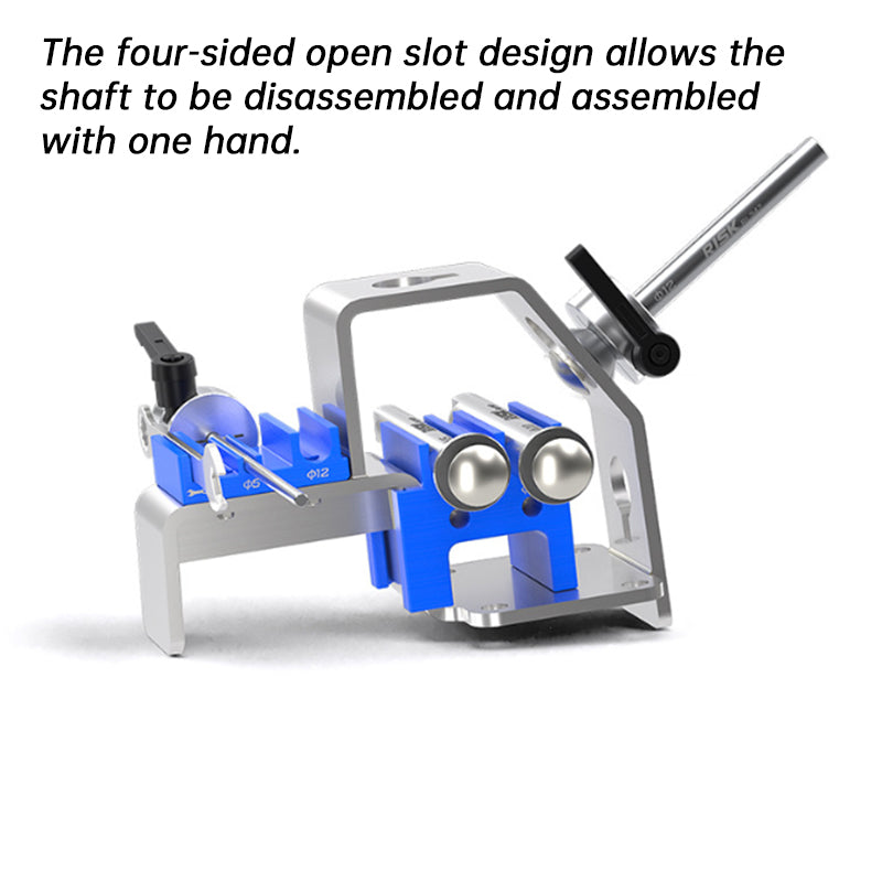 RISK Bike Wheel Repair Vise – Heavy Duty Hub Holder for Freewheel & Cassette Maintenance (MTB/Road)