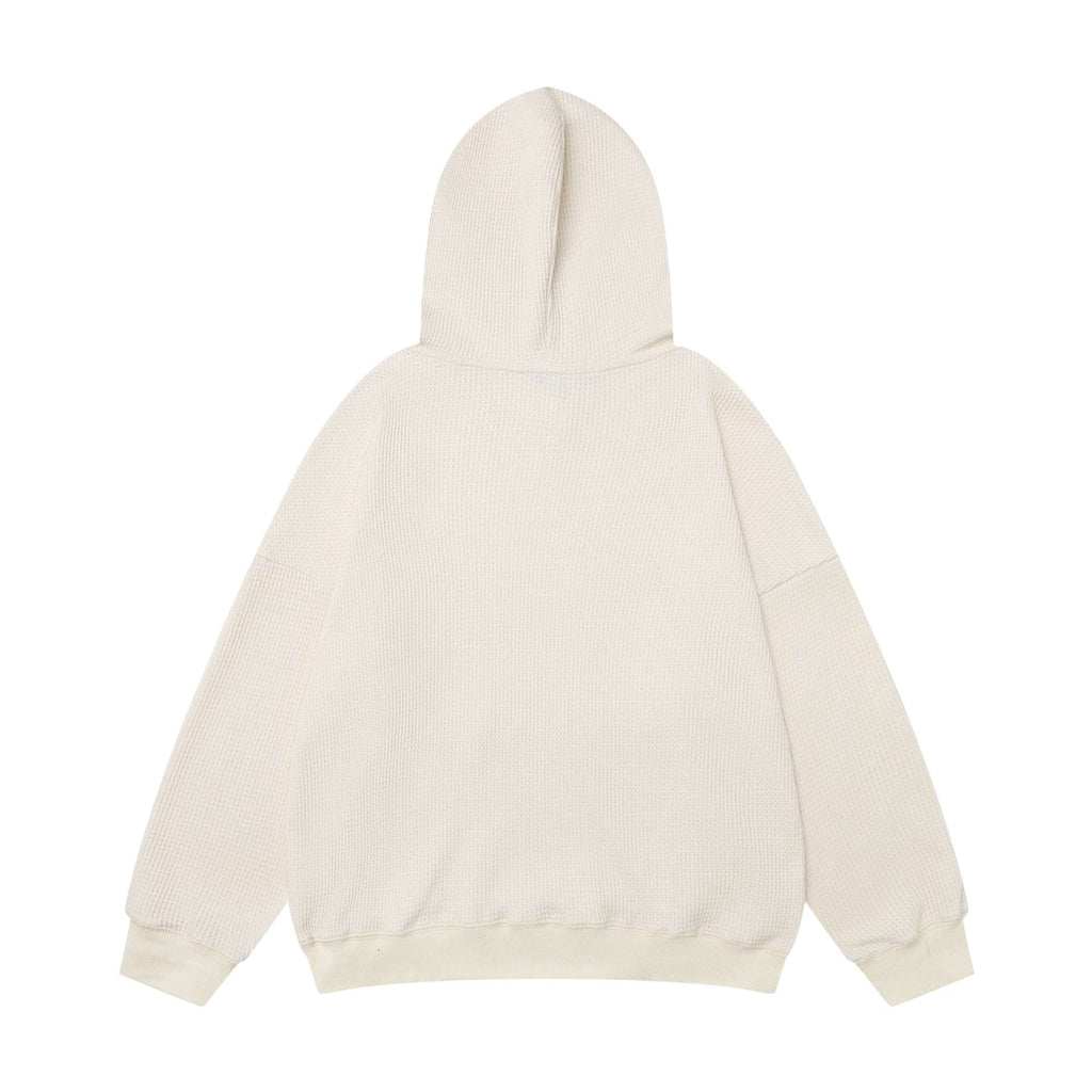 Badge letter hoodie