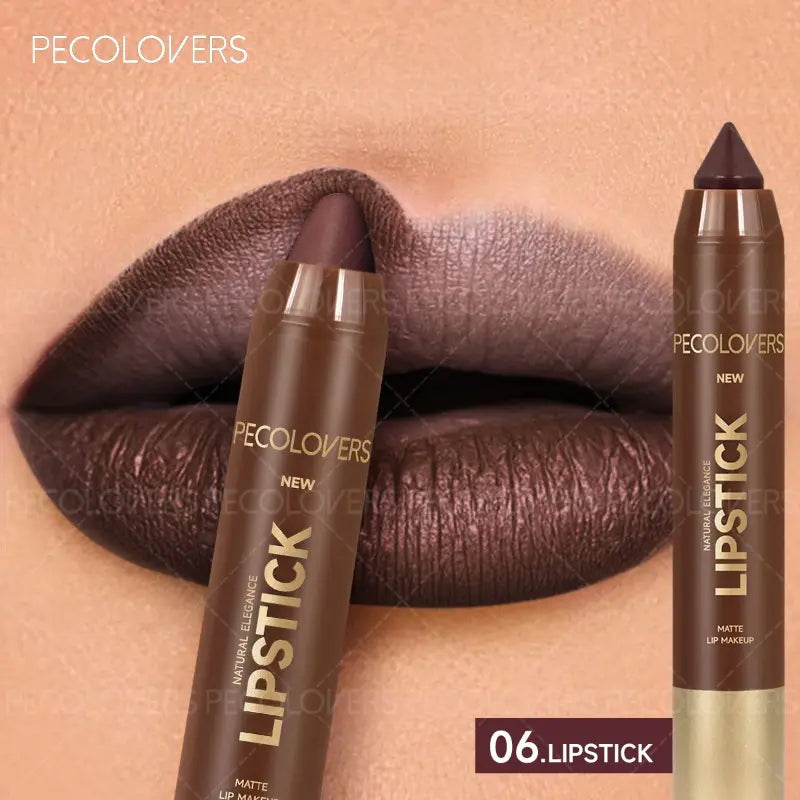 3Pcs/Set Lip Trio Makeup, Matte & Creamy Lipstick and Butter Lip Cream, Glossy & Matte Non-Sticky Lip Products, Long-Lasting Nourishing Soft Lips Makeup Kit for Daily Use