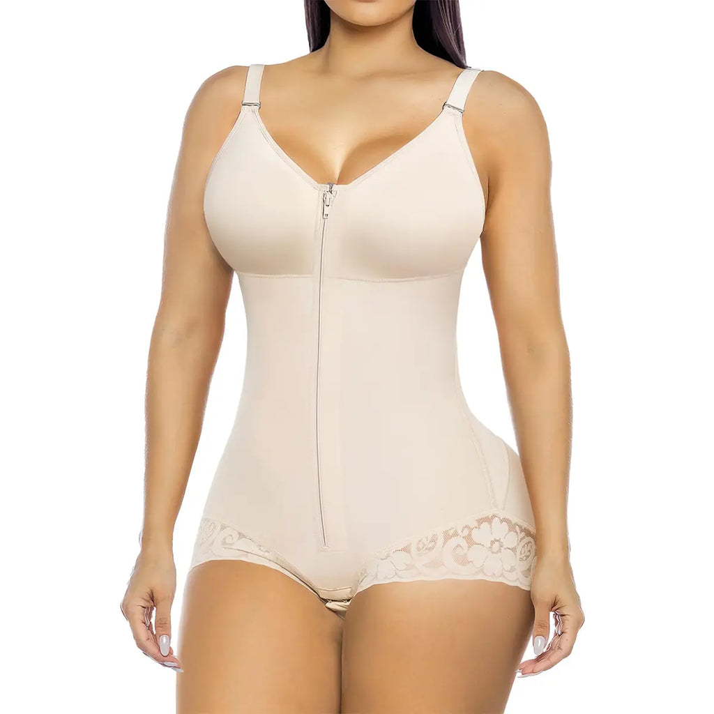 YIANNA Overbust Fajas Colombianas Shapewear for Women Tummy Control Brief Shaper Girdles Compression Garment Compression Tummy Tuck High Compression Faja