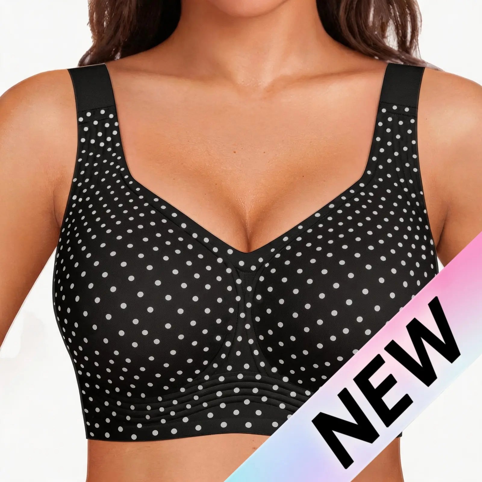 OEAK Women Jelly Bras Wirefree Full Coverage No Underwire Everyday Bras Comfortable Wireless Padded Tshirt Bra